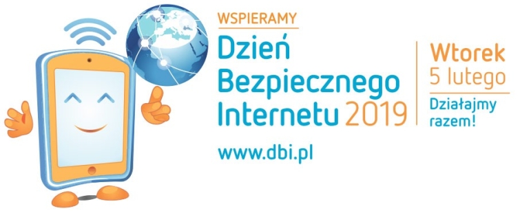 Powiększ obraz: Logo Dzień Bezpiecznego Internetu 2019