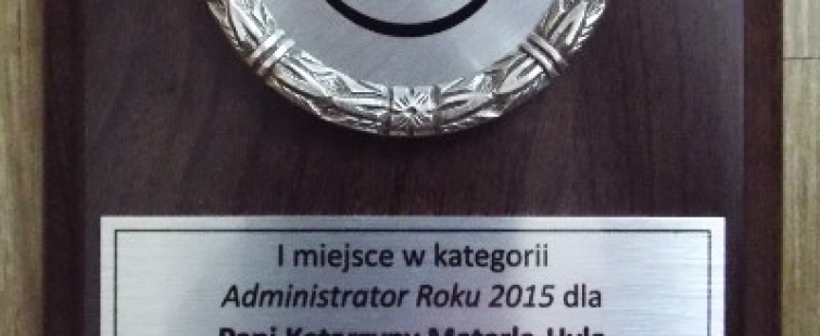 Powiększ obraz: Administrator Roku 2015