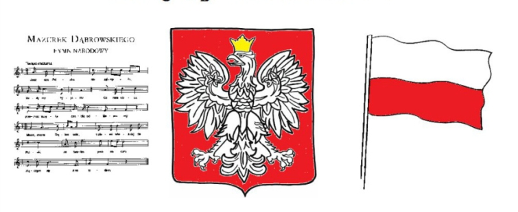 Powiększ obraz: Polskie symbole narodowe